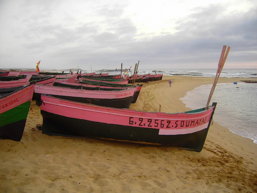 Bateaux de Oualidia