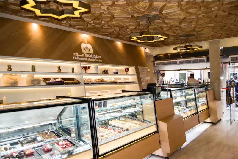 Pâtisserie des princes à Marrakech